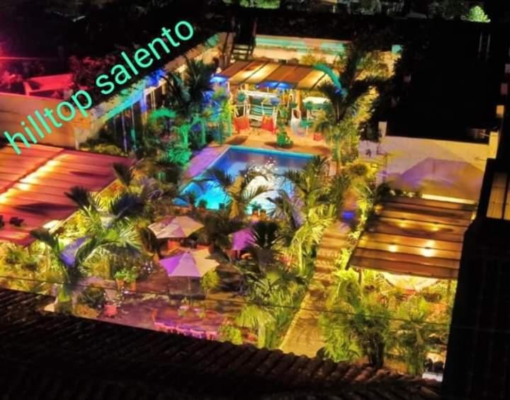 Hostal Hilltop Salento Bagian luar foto