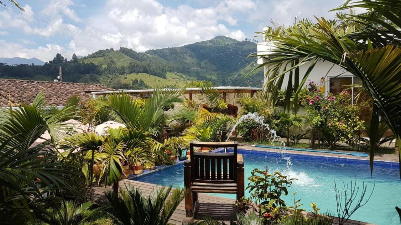 Hostal Hilltop Salento Bagian luar foto