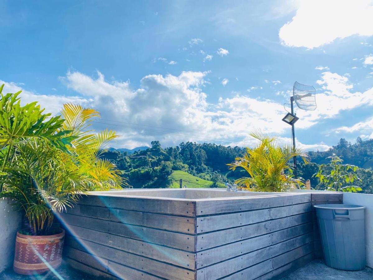 Hostal Hilltop Salento Bagian luar foto