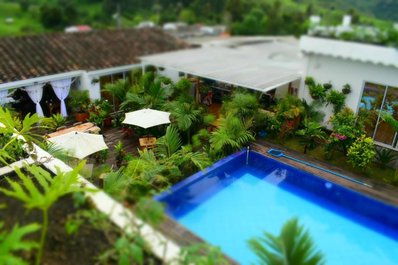 Hostal Hilltop Salento Bagian luar foto